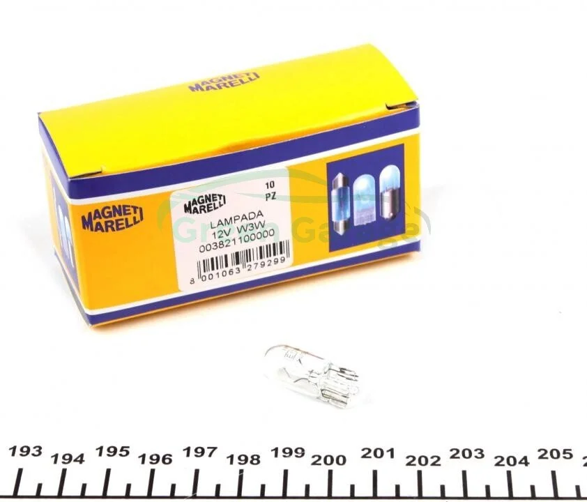 Лампочка допоміжна MAGNETI MARELLI 003821100000 (фото 1)