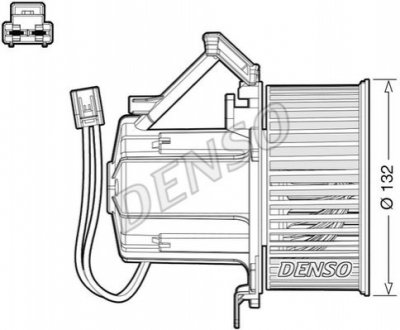 Компресор салону DENSO DEA02008