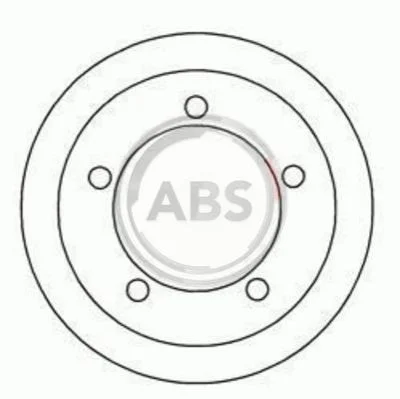 Гальмівний барабан A.B.S. 2405S (фото 1)