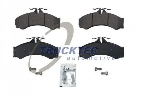 Комплект гальмівних накладок, дискове гальмо TRUCKTEC 0235083