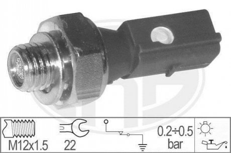 Датчик тиску оливи ERA 330764