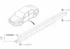 Клипса пластиковая SUBARU 909130088 (фото 1)