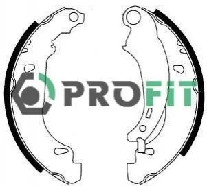 Гальмівні накладки PROFIT 50010576 (фото 1)