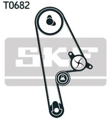 Ремінь ГРМ (набір) SKF VKMA93001 (фото 1)