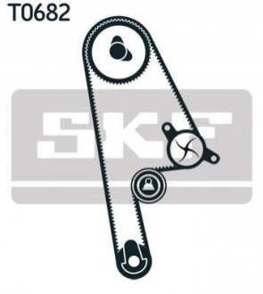 Ремінь ГРМ (набір) SKF VKMA93001