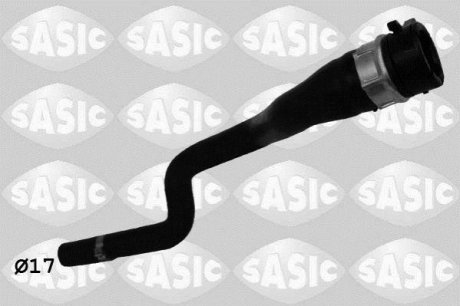 Патрубок радіатора пічки SASIC 3404161