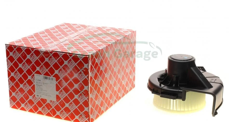 Вентилятор салону AUDI/SEAT/SKODA/VW A1/A2/Ibiza/Fabia/Polo "00>> FEBI BILSTEIN 27306 (фото 1)