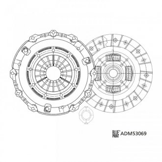 Зчеплення (набір) BLUE PRINT ADM53069