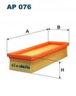 Фільтр повітряний FILTRON AP076
