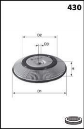 Фільтр повітряний MECAFILTER EL3942