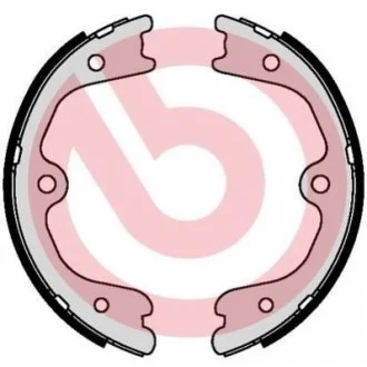 Гальмівні колодки барабанні BREMBO S56552
