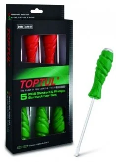 Набір викруток 5 од. ударні SUPER GRIP TOPTUL GAAE0509