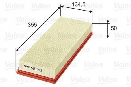Фільтр повітряний VALEO 585190