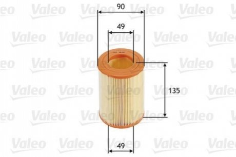 Фільтр повітряний VALEO 585681