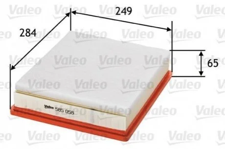 Фільтр повітряний VALEO 585058