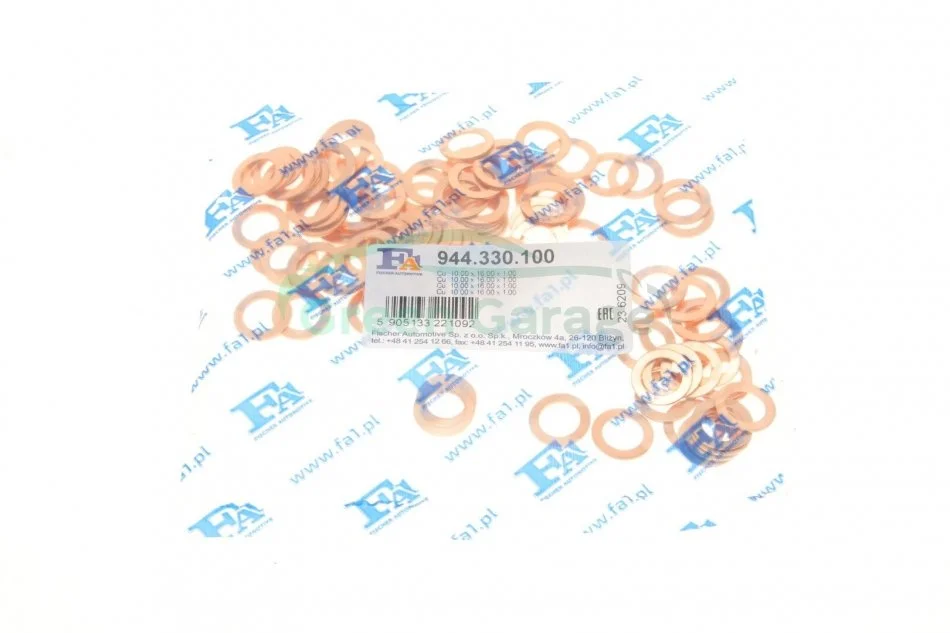 Ущільнююче кільце Fischer Automotive One (FA1) 944330100 (фото 1)