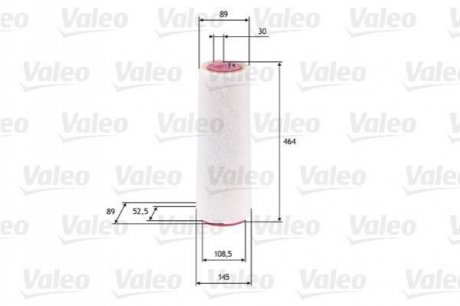 Фільтр повітряний VALEO 585625