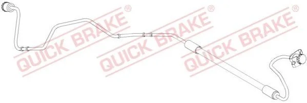 Гальмівний шланг QUICK BRAKE 96014 (фото 1)