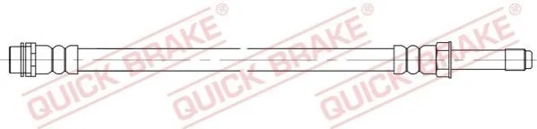 Гальмівний шланг QUICK BRAKE 37041 (фото 1)