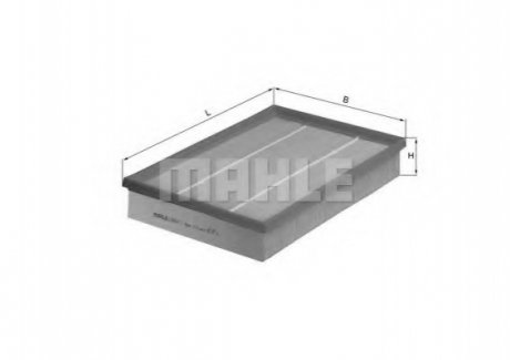 Фільтр повітряний MAHLE / KNECHT LX4601