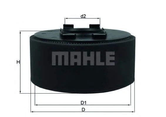 Фільтр повітряний MAHLE / KNECHT LX870 (фото 1)