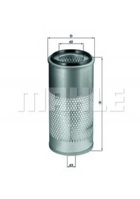 Фільтр повітряний MAHLE / KNECHT LX952 (фото 1)