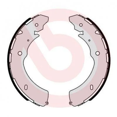 Гальмівні колодки барабанні BREMBO S34508 (фото 1)