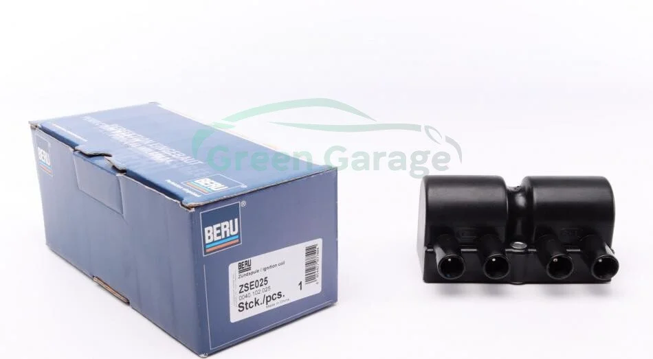 Котушка запалювання DAEWOO LANOS,SENS 1.4,1.5,1.6; NUBIRA 1.6 (вир-во) BERU ZSE025 (фото 1)
