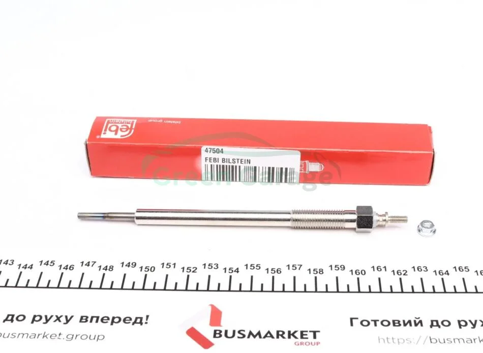 Свічка розжарювання MITSUBISHI L200 (вир-во FEBI) FEBI BILSTEIN 47504 (фото 1)
