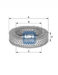 Фільтр повітряний UFI 2779200