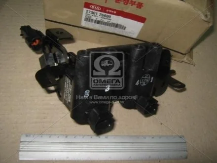 Котушка запалювання Kia Cerato 04-06/Rio 05-/Hyundai Accent 99-/Getz 02-/Elantra 00- (вир-во Mobis) Hyundai/Kia/Mobis 2730126600