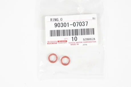 Кольцо уплотнительное форсунки Toyota Lexus (пр-во Toyota) TOYOTA 9030107037