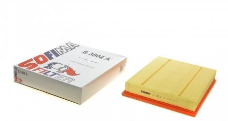 Фільтр повітряний SOFIMA S3802A