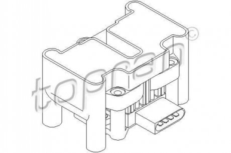 Котушка запалення TOPRAN / HANS PRIES 109316