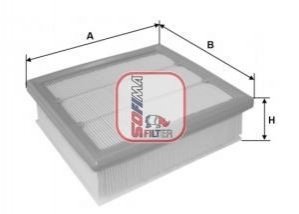 Фiльтр повiтряний SOFIMA S3677A