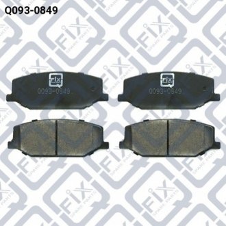 Колодки гальмівні Q-fix Q0930849