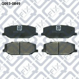 Колодки гальмівні Q-fix Q0930849