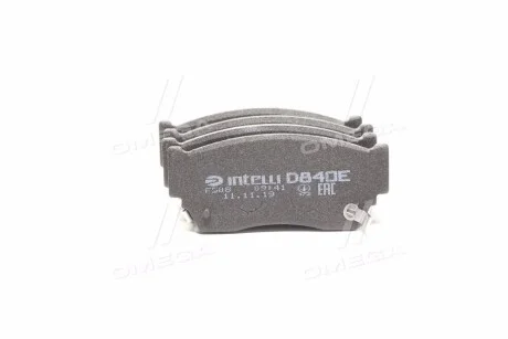 Колодка торм. диск. NISSAN Sunny передн. (пр-во Intelli) DAFMI / INTELLI D840E