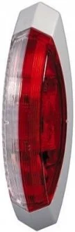 Габаритні ліхтарі лів, білий/червоний, C5W/Halogen, висота 122мм ширина 39мм глибина 28,5мм, поверхня, 12В (з лампочкою) HELLA 2XS008479001
