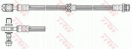 Шланг гальмівний TRW PHD560