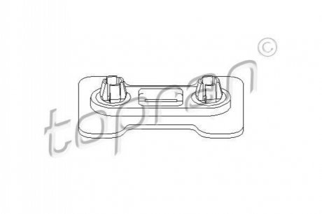 Кронштейн, буфер TOPRAN / HANS PRIES 103090