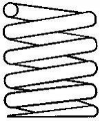 Пружина підвіски SACHS 997246