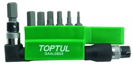 Комплект біт 1/4 TOPTUL GAAL0803