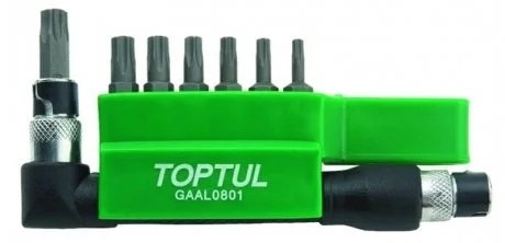 Комплект біт 1/4 TOPTUL GAAL0801