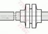 Шланг гальмівний TRW PHB391 (фото 1)