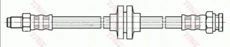 Шланг гальмівний TRW PHB391