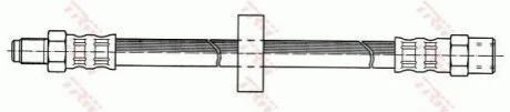 Шланг гальмівний TRW PHB261