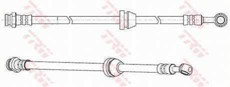 Шланг гальмівний TRW PHD947
