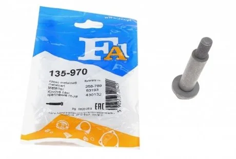 Болт вихлопної системи Fischer Automotive One (FA1) 135970