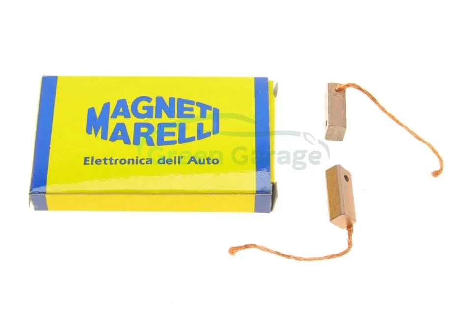 Угольная щетка, генератор (к-кт 2шт) (пр-во Magneti Marelli кор.код. AMS0036) MAGNETI MARELLI 940113190036 (фото 1)